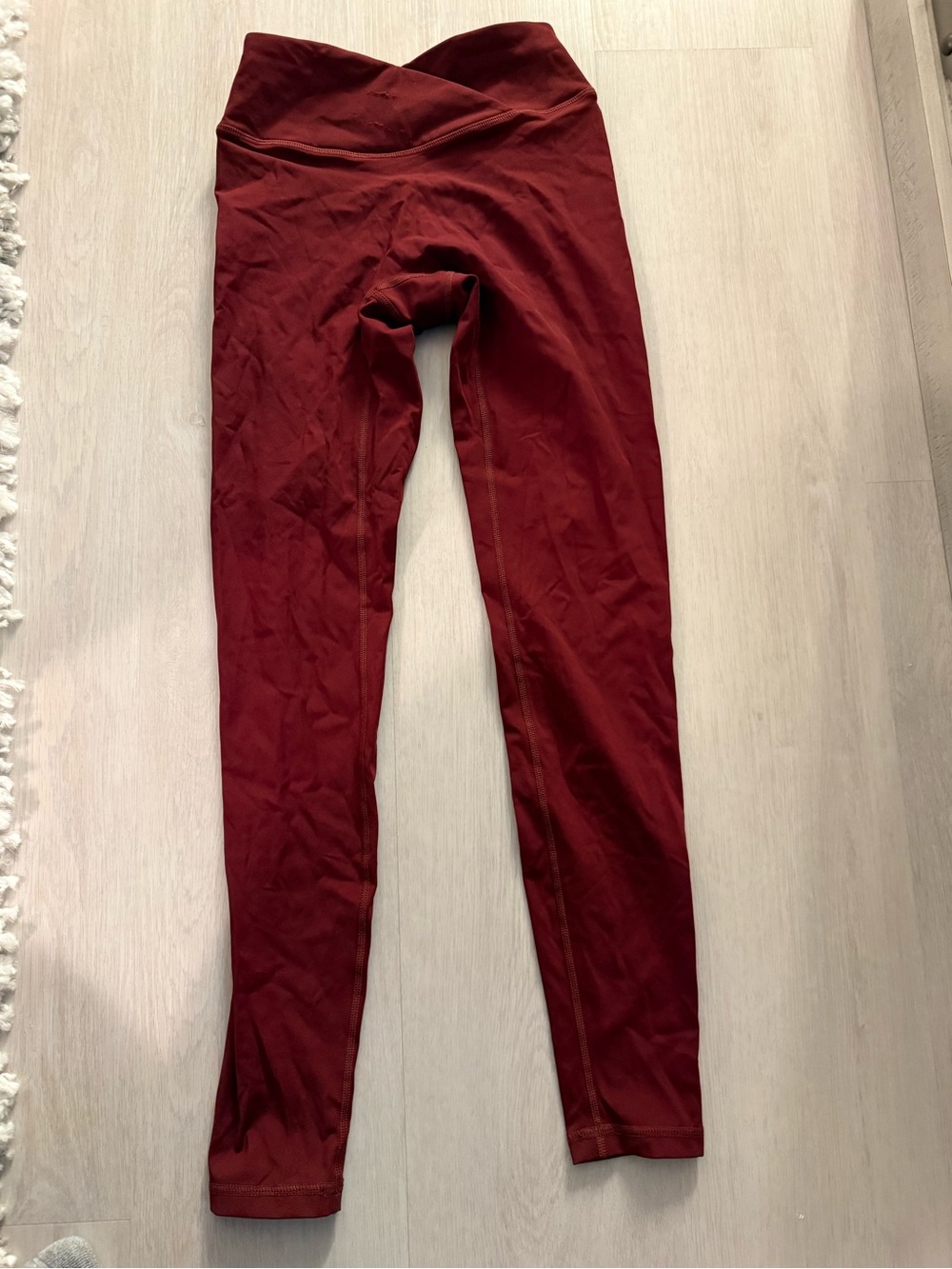 Oner Active Rosewood Unified Wrap High-Waist Leggings
